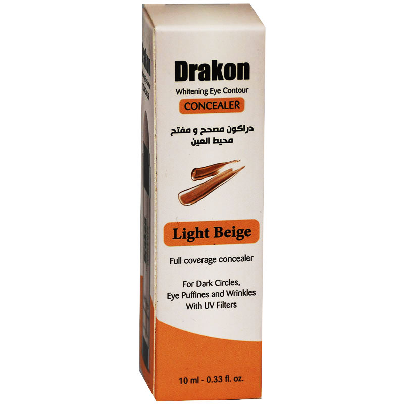 Drakon Whitening Eye Contour Concealer Light Beige 10ml image number 0