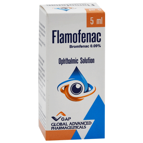 Flamofenac 0.09% Eye Drop 5ml image number 0
