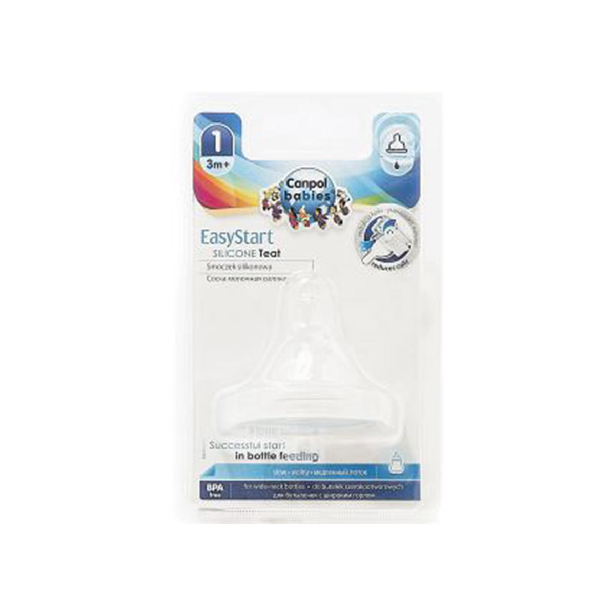 Canpol Silicon Nipple 1S 21/720 image number 0
