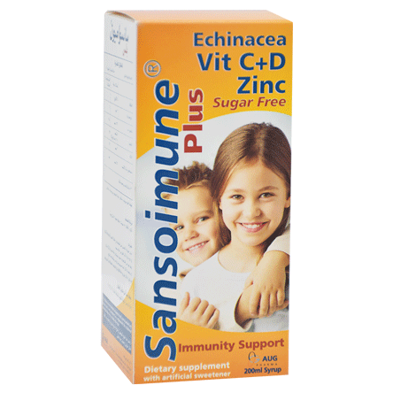 Sansoimune Plus (Suger Free) Syrup 200ml image number 0