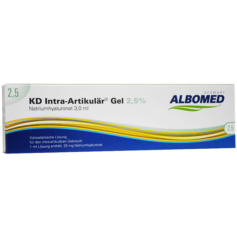 Albomed Kd (Intra Articular)2.5% Gel 1 Prefilled Syring (Refregirated) image number 0
