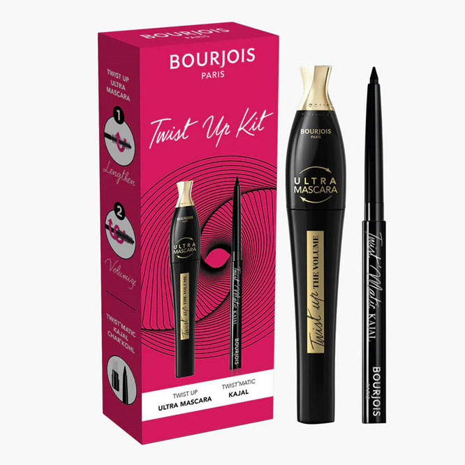 Bourjois Twist Up (Ultra Mascara/001 + Kajal /01) (Offer Pack) image number 0