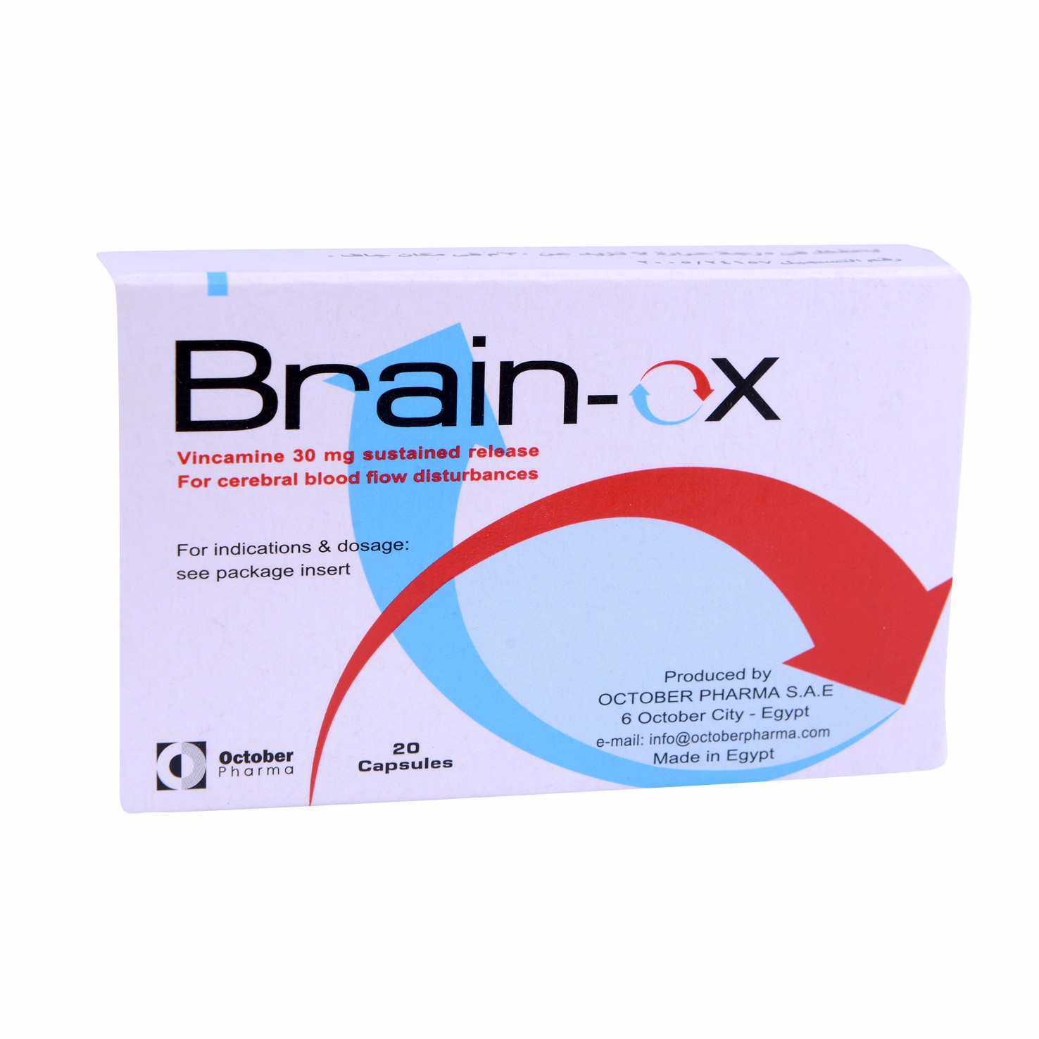 Brain Ox 20 Capsules image number 0