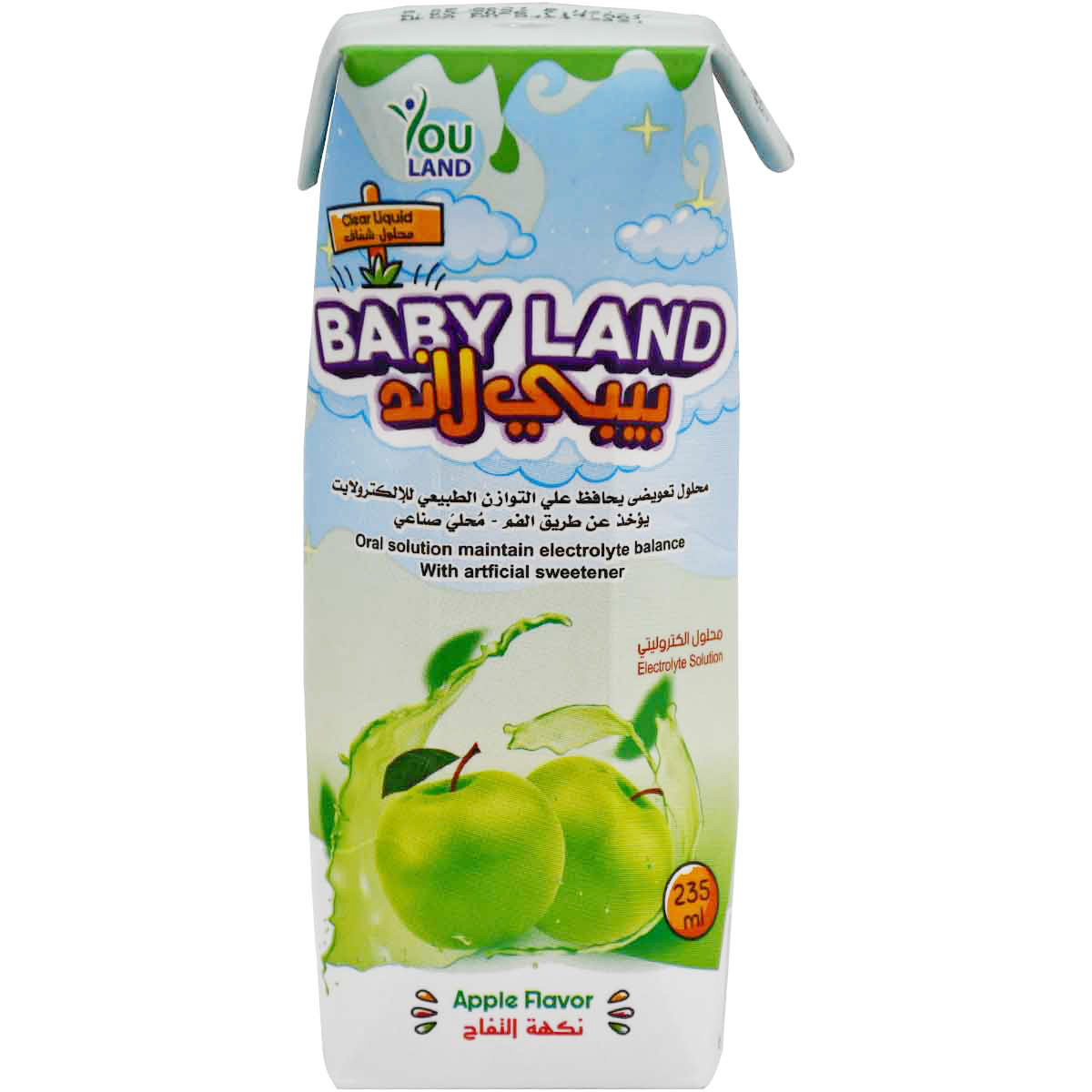 Baby Land Oral Solution with Apple Flavor 235ml image number 0