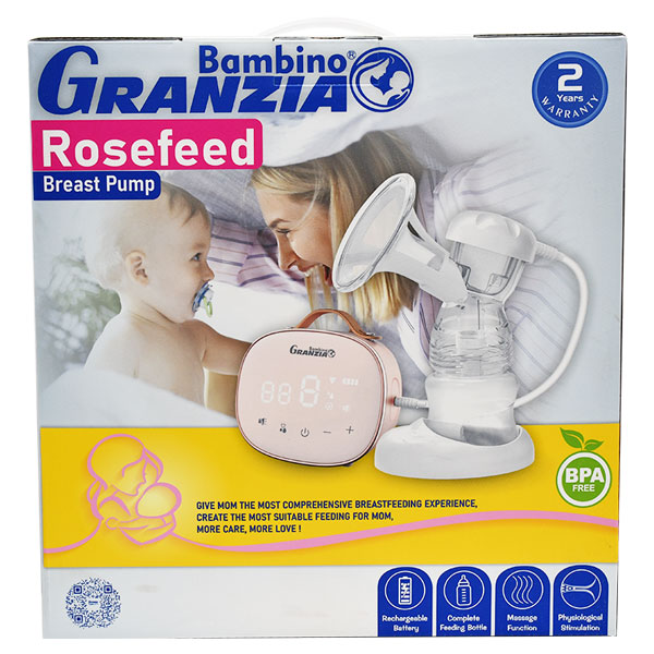 Granzia Digital Breast Pump Rosefeed/Xn/Md-2263A image number 0