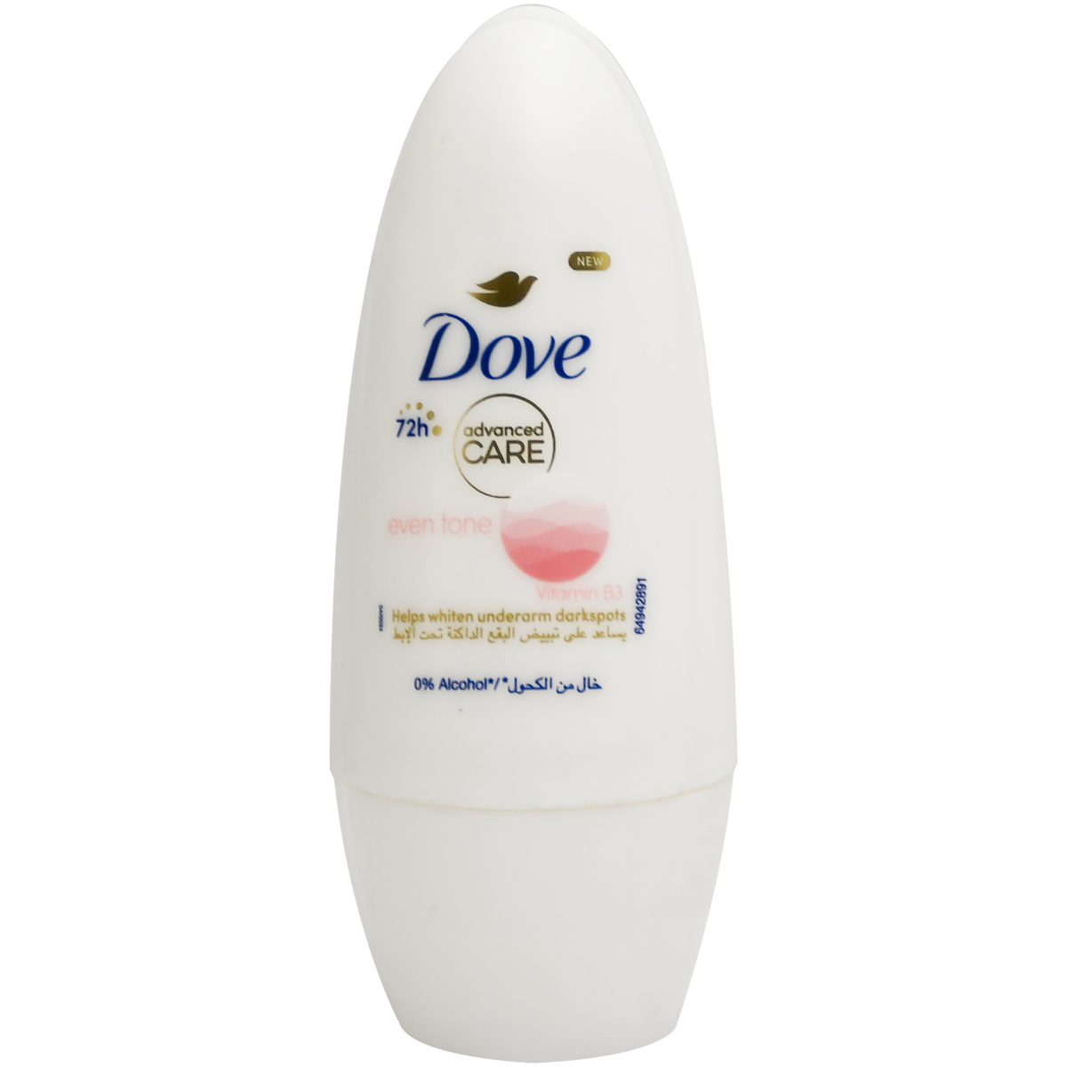Dove Even Tone Deodorant Roll On For Women 50 ml image number 0