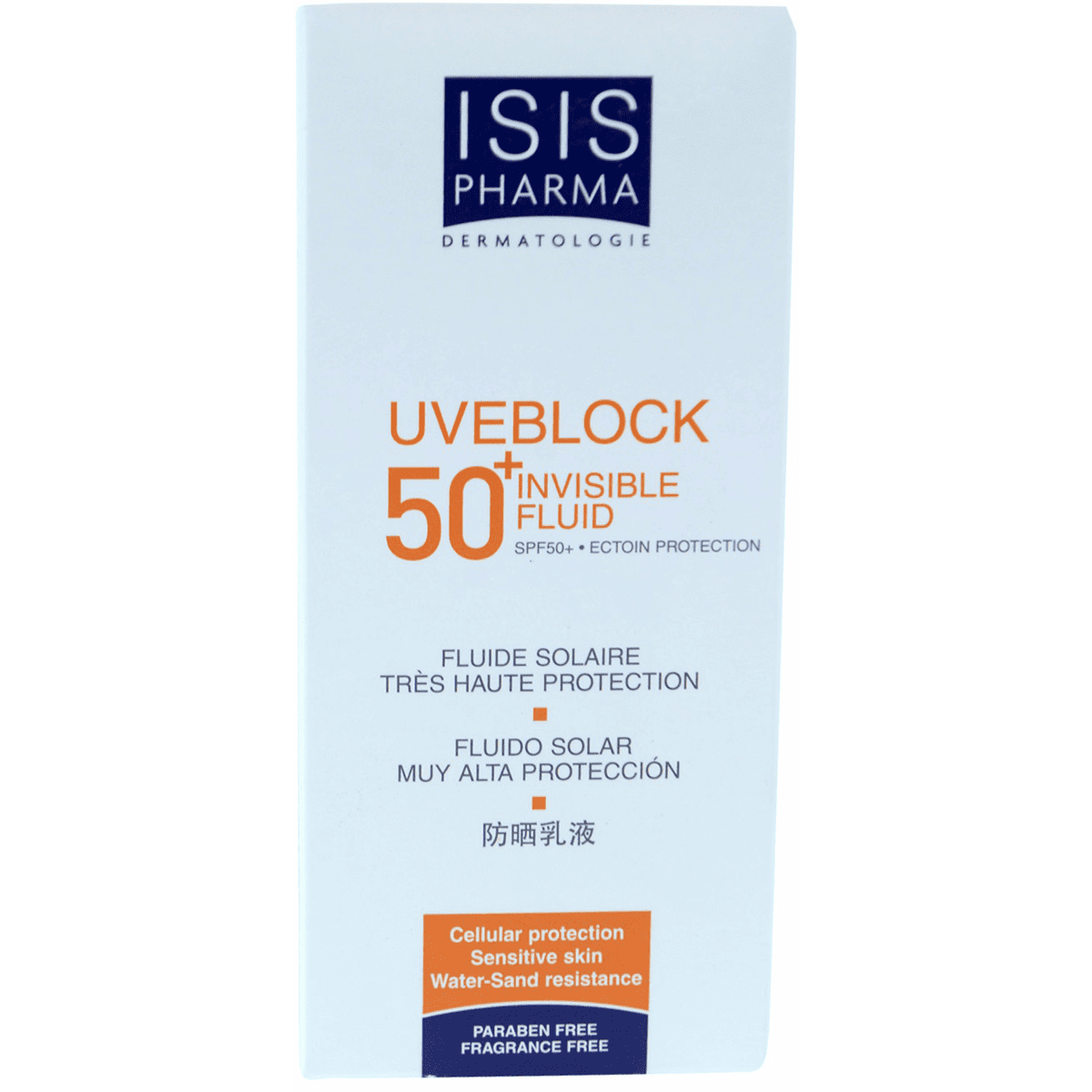 Isis Uve Block (SPF50 +) Invisible Fluid40ml image number 0