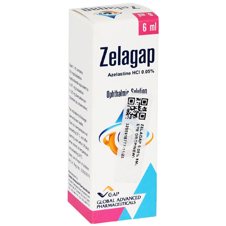 Zelagap 0.05% Eye Drops 6ml image number 0