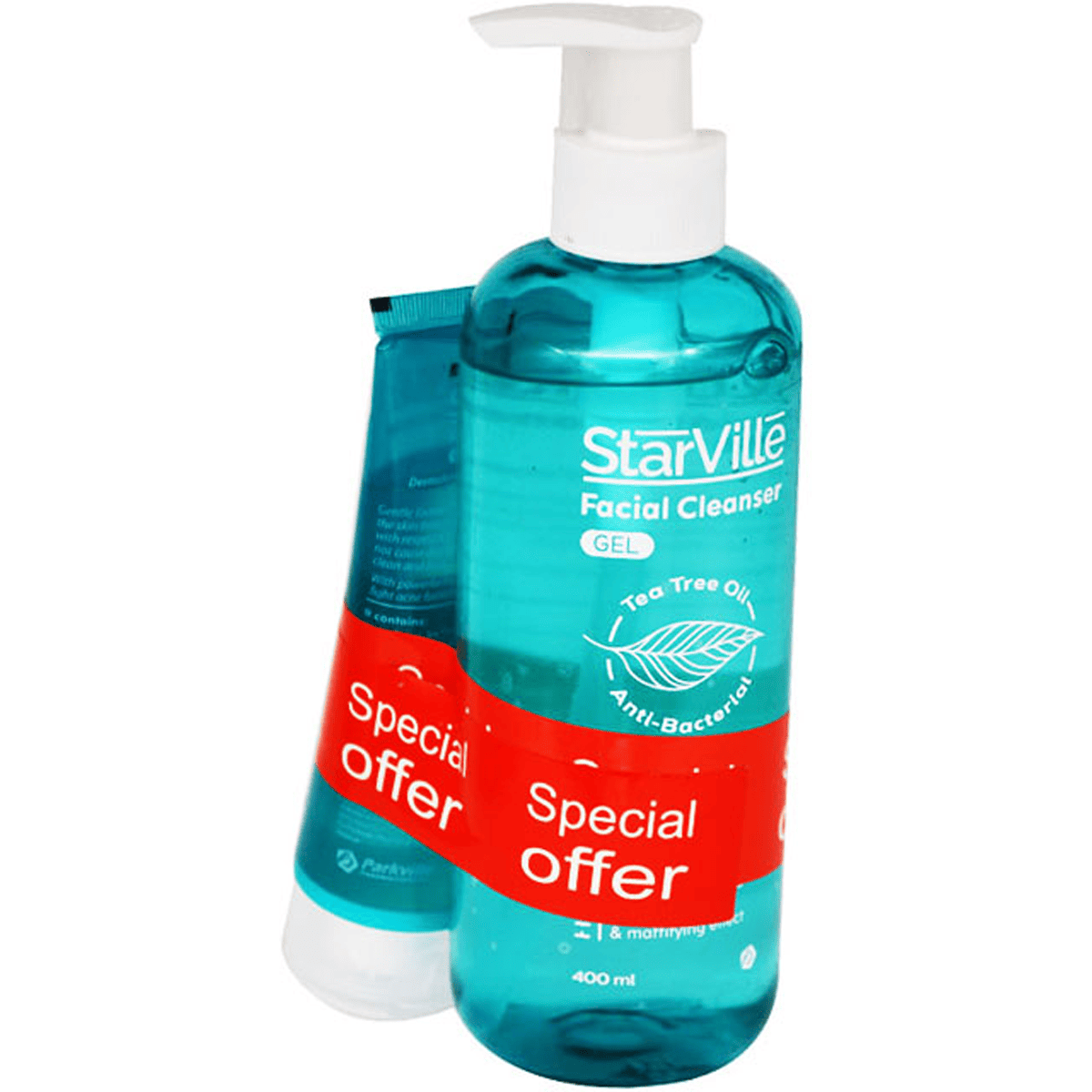 Starville Facial Cleanser (400ml+100ml) Gel (Offer Pack) image number 0