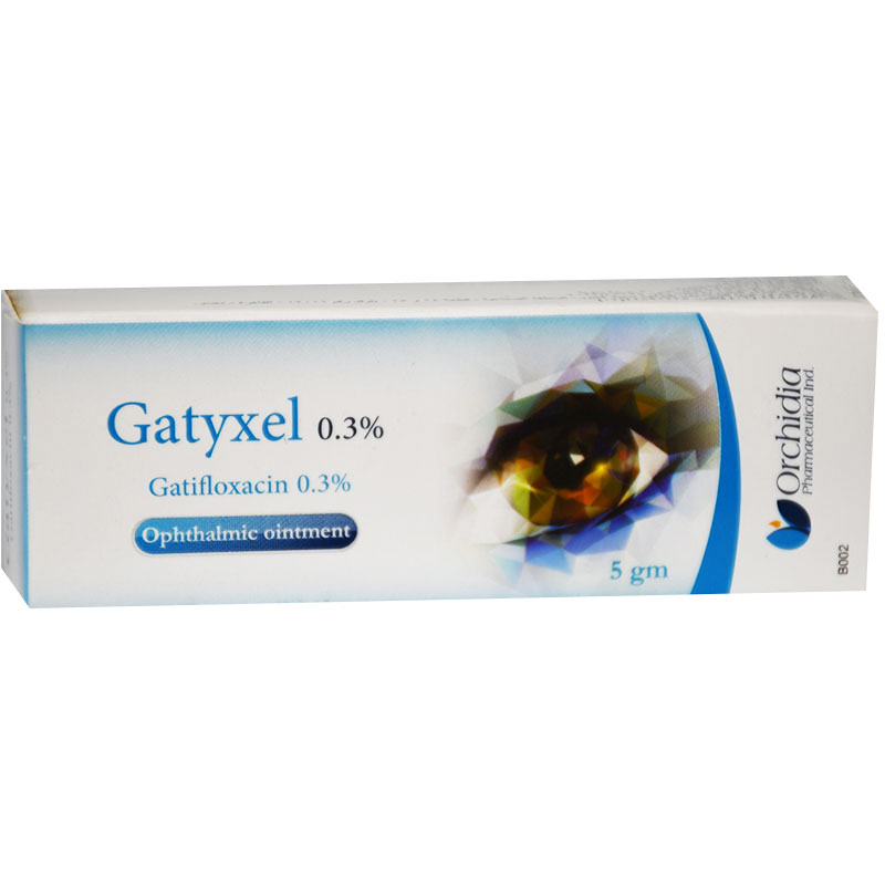 Gatyxel 0.3% Eye Ointment 5gm image number 0