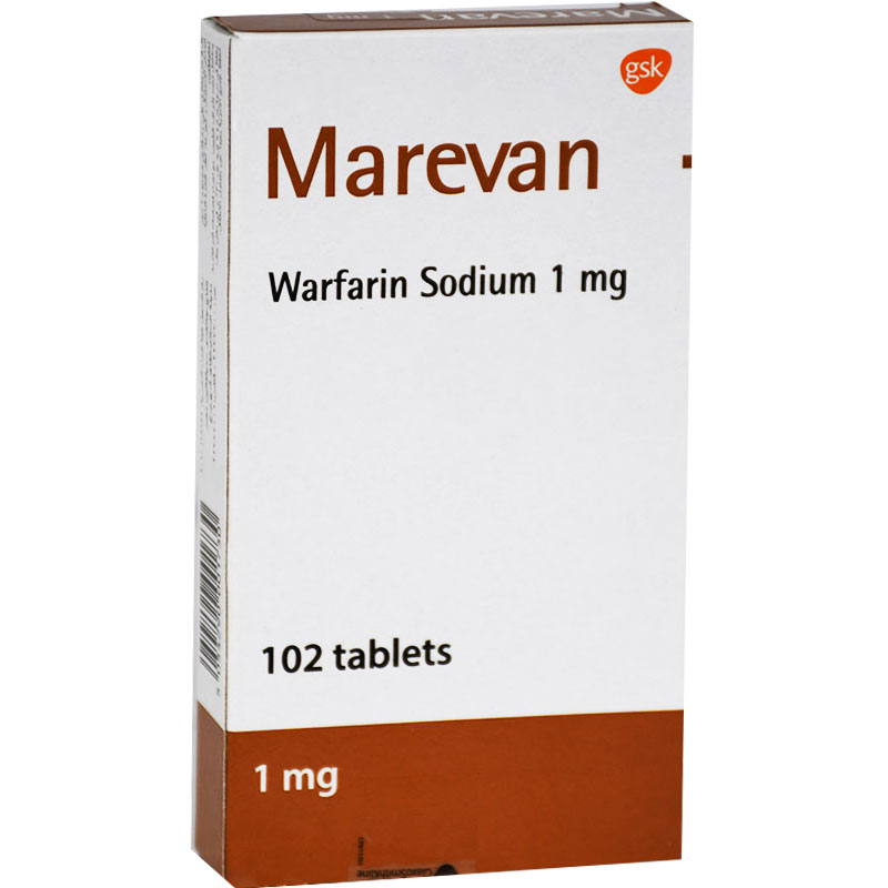 Marevan 1mg 102 Tablet image number 0
