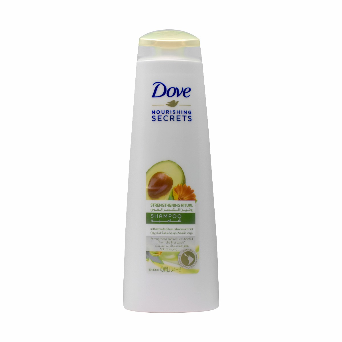 Dove Nourishing Secrets Strengthening Ritual Shampoo 400ml image number 0