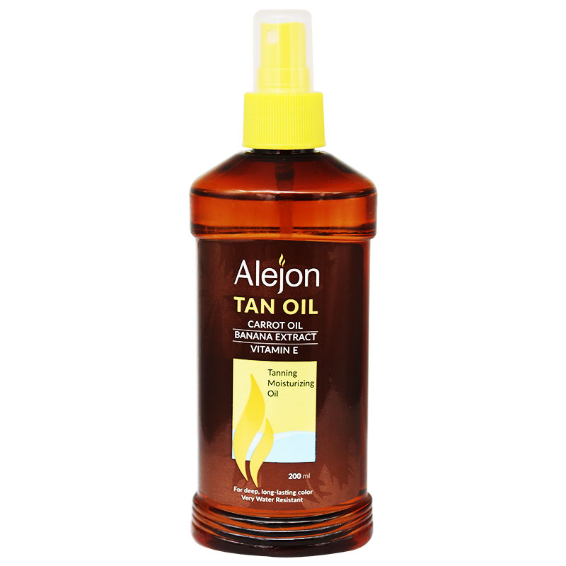 Alejon Tan Oil With Carrot Oil And Banana Extract 200ml image number 0