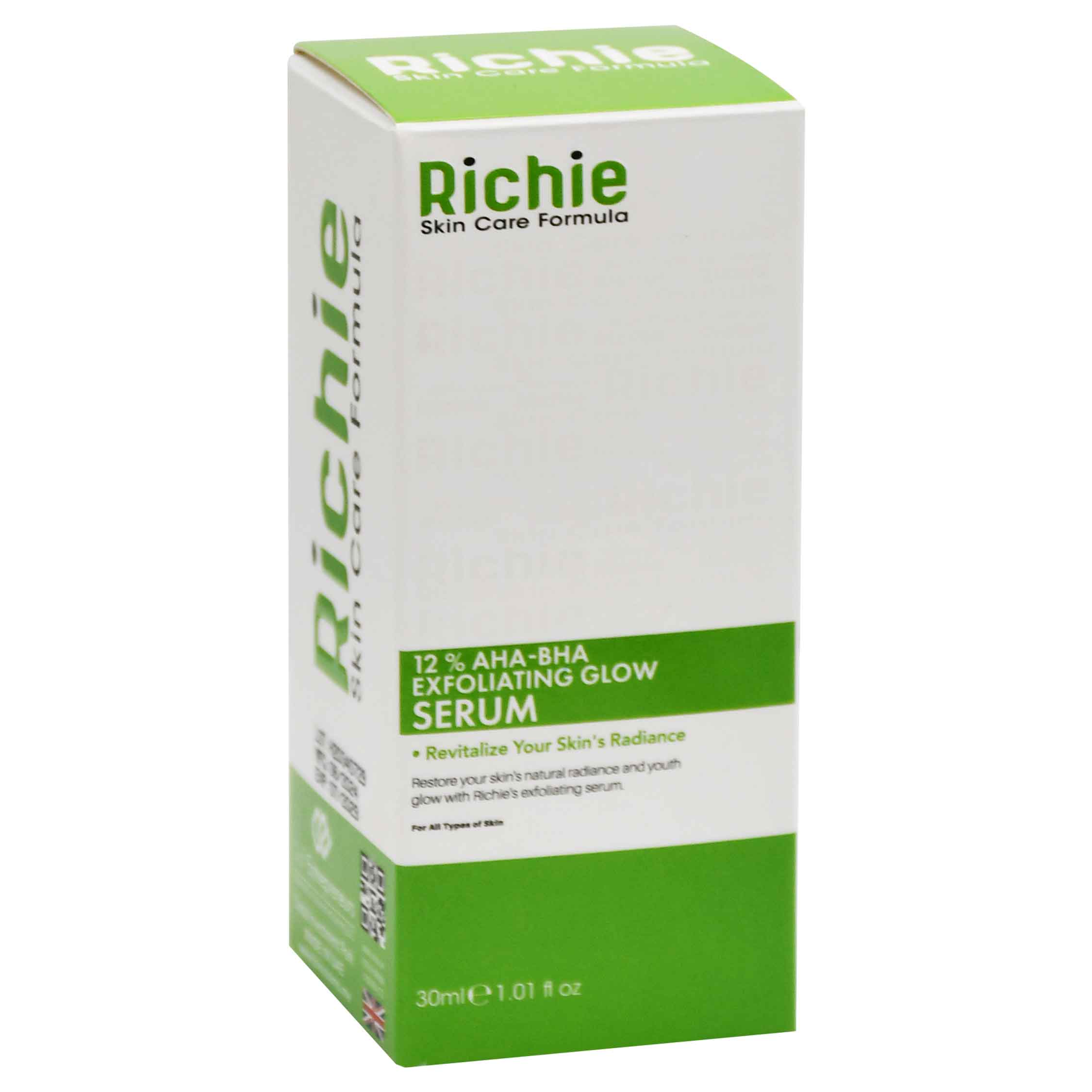 Richie 12% AHA BHA Exfoliating Glow Serum 30ml image number 0