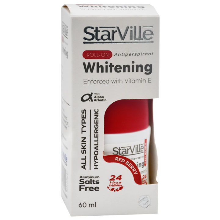 StarVille Whitening Anti Perspirant Red Berry Roll On 60ml image number 0