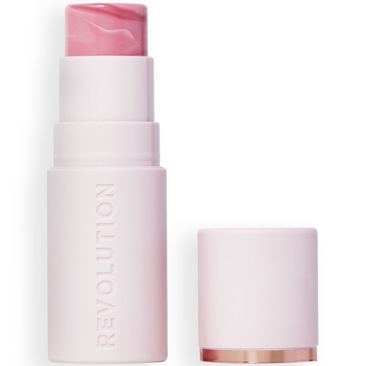 Revolution Silk Blush Stick Pinched Light Pink image number 1
