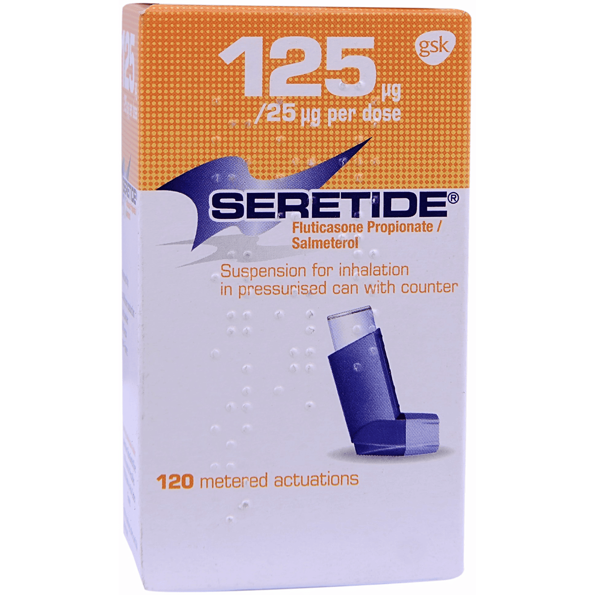 Seretide25/125mcg 120multidose Evohaler image number 0