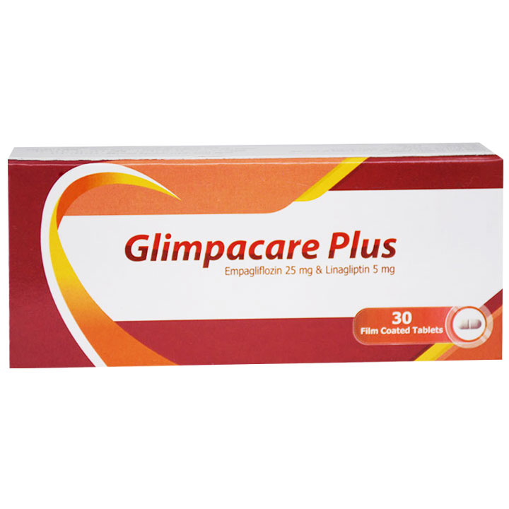 Glimpacare Plus(25mg +5mg ) 30 Film Coated Tablets image number 0