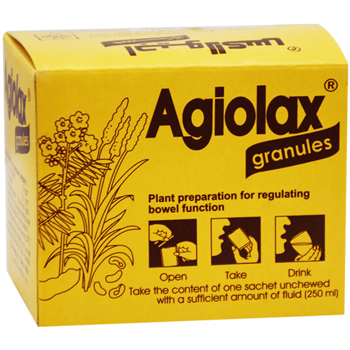 Agiolax Granules 12 Sachet image number 0