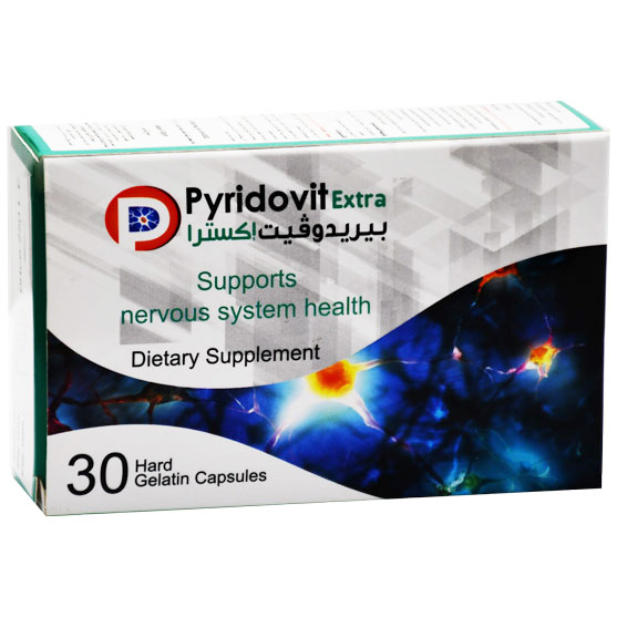 Pyridovit Extra 30 Hard Gelatin Capsules image number 0