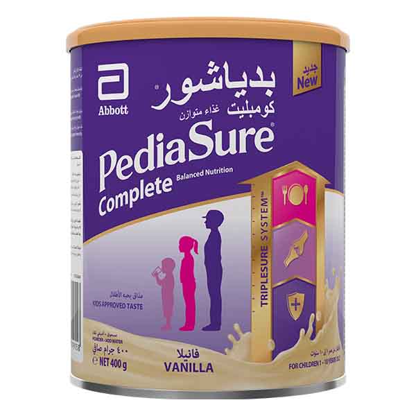 Pediasure Vanillia Complete 400gm Milk Powder image number 0