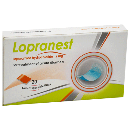 Lopranest 2mg 20 Orodispersible Film image number 0