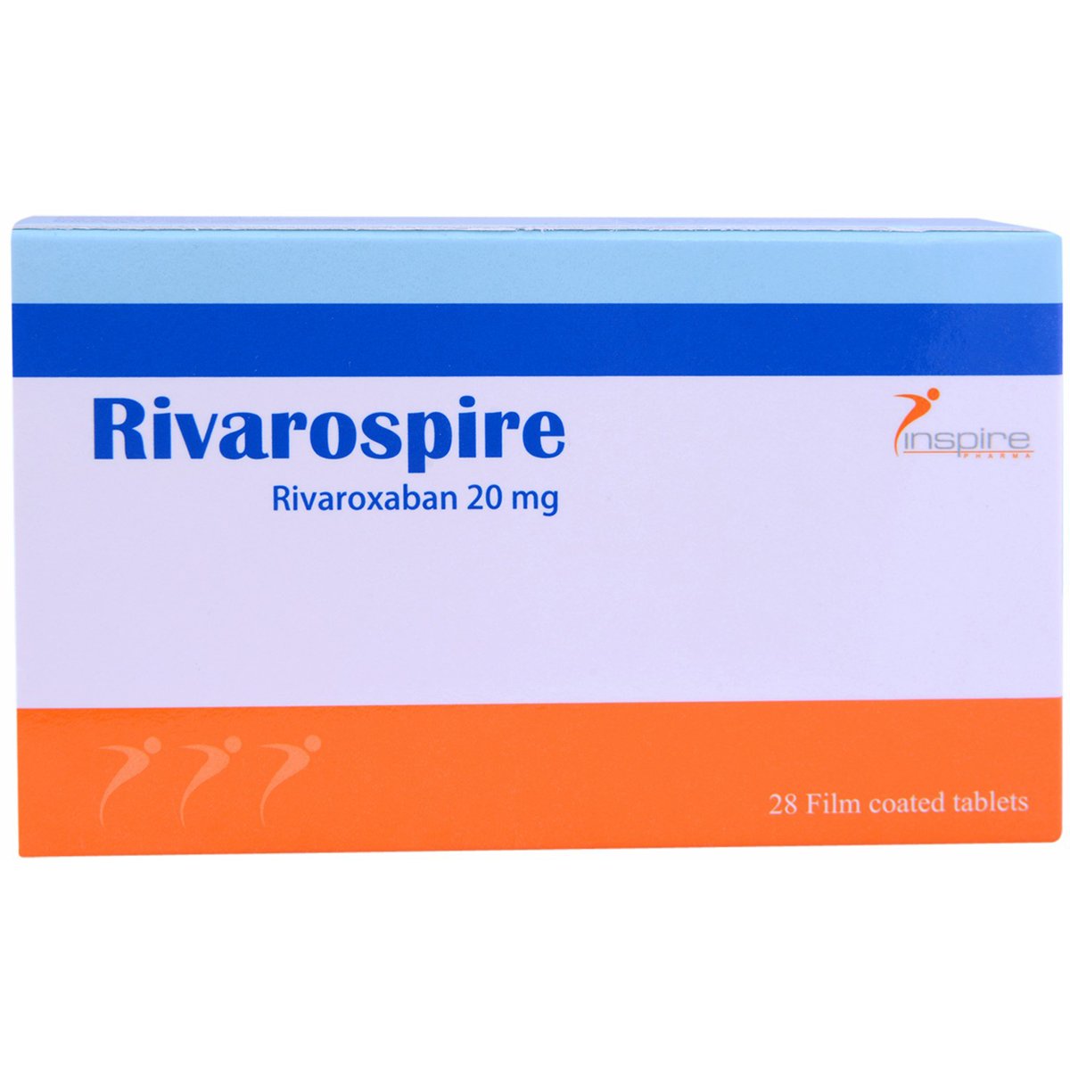 Rivarospire 20mg 28 Film Coated Tablets image number 0