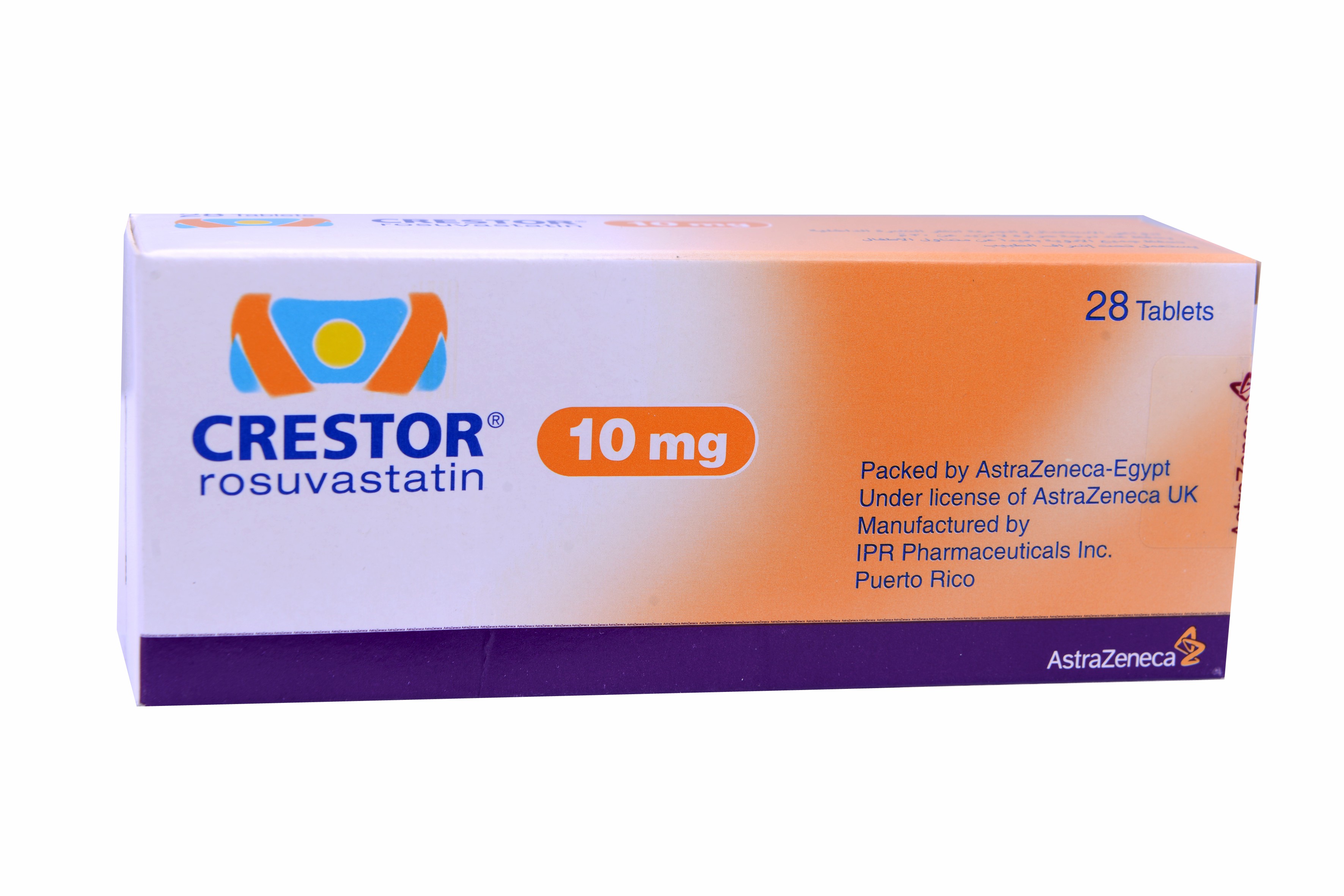 Crestor 10mg 28 Tablets image number 0