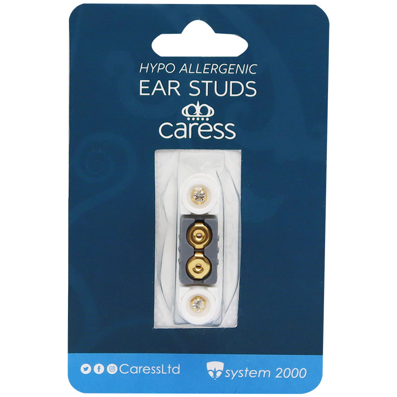 Caress Ear Studs Ruby/24 image number 0