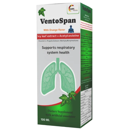Ventospan Orange Flavor 120ml Syrup image number 0