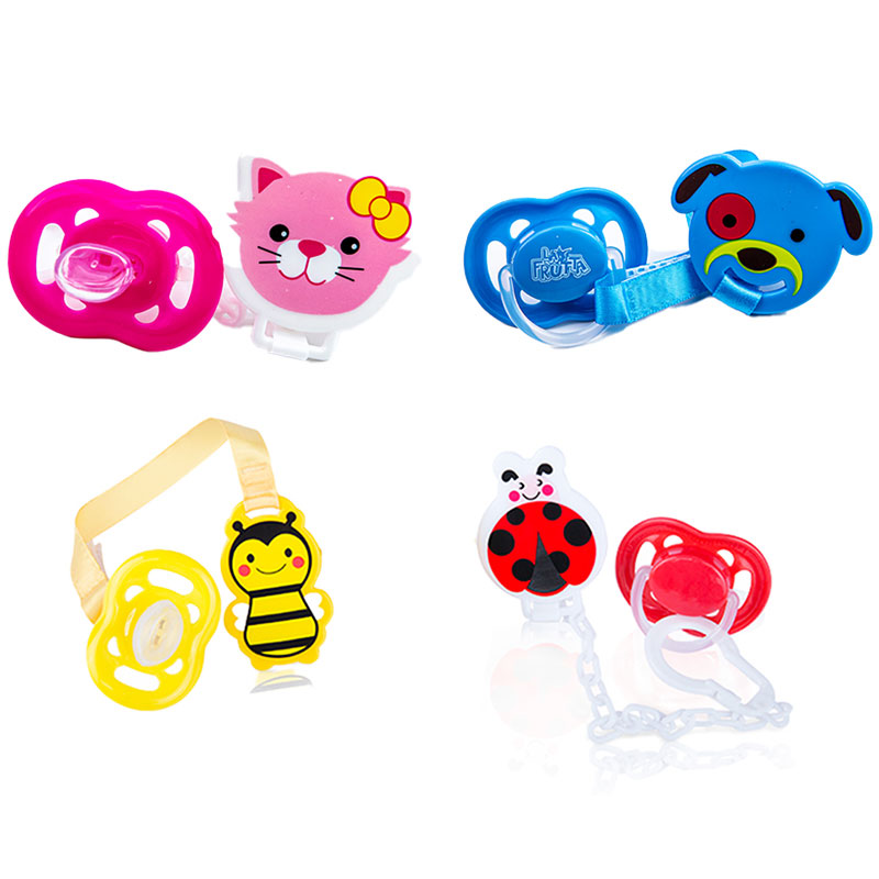 La Frutta Pacifier With Holder (0-6 Months) Small/22246 image number 0