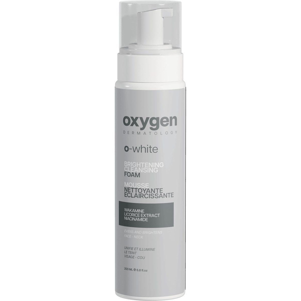 Oxygen O-White Brightening Cleansing Foam 200ml image number 0