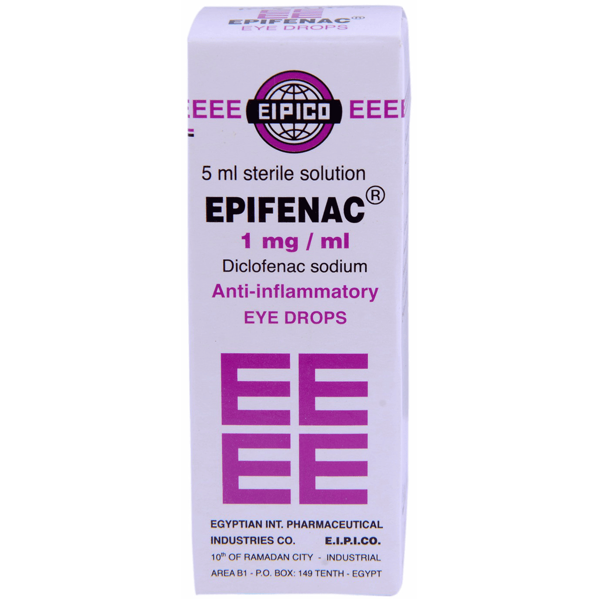 Epifenac 1% Eye Drop image number 0