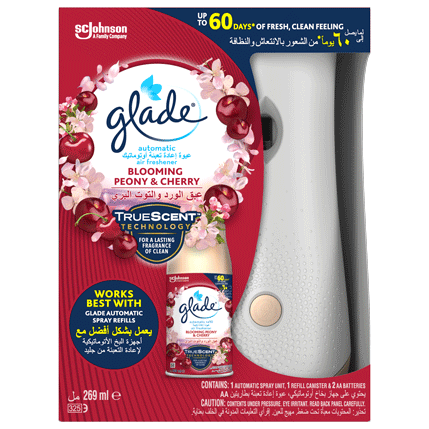 Glade Automatic Blo.Peony & Cherry Spray 269M image number 0