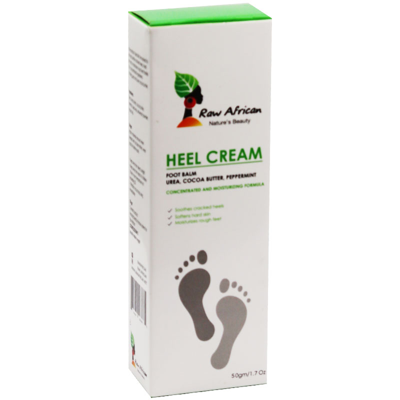 Raw African Heel Cream Foot Balm 50gm image number 0