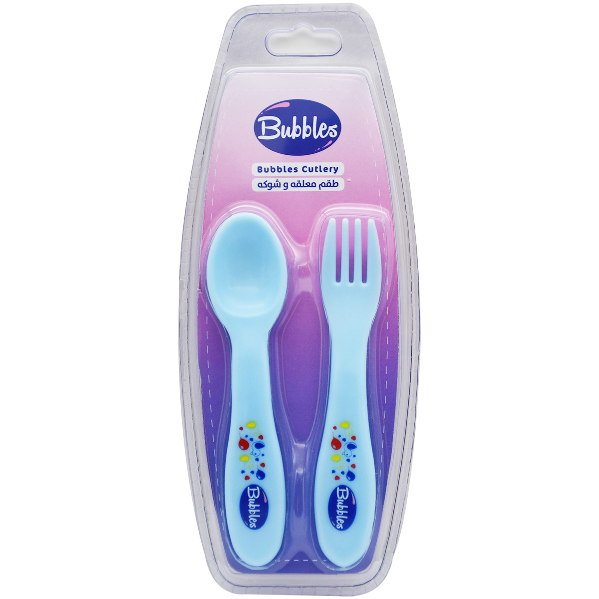 Bubbles Cutlery Blue image number 0