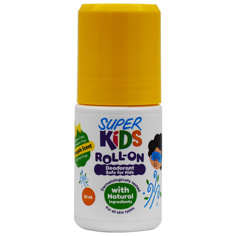 Super Kids Pineaple Scent Deodorant Roll On 30ml image number 0