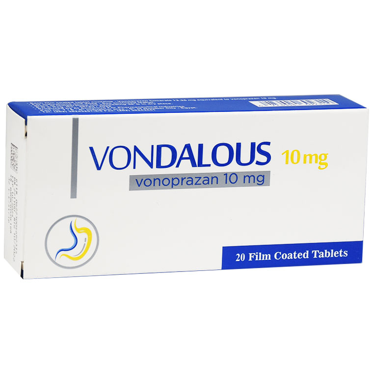 Vondalous 10mg 20 Film Coated Tablet image number 0