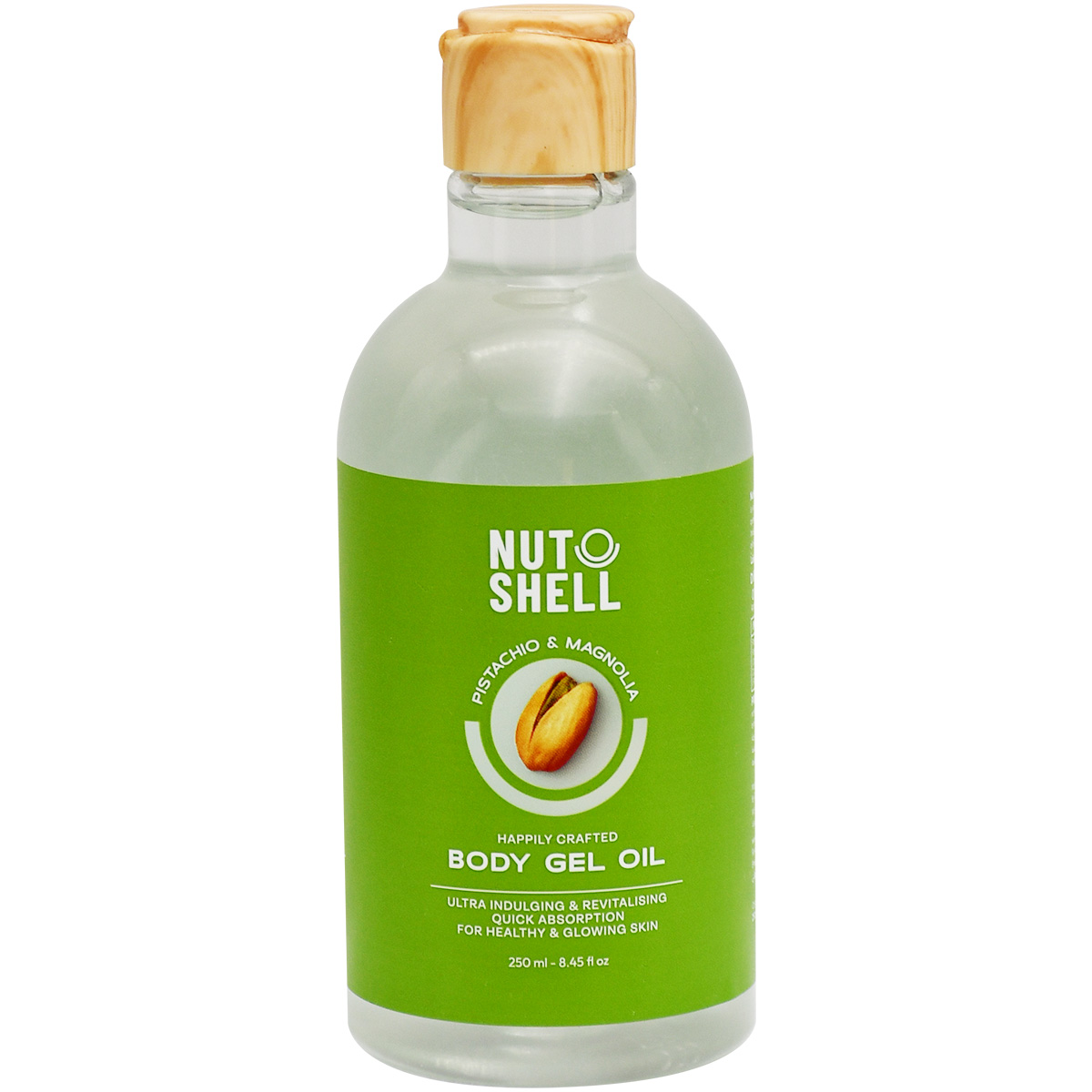 Nut Shell Pistachio and Magnolia Body Gel Oil 250 ml image number 0