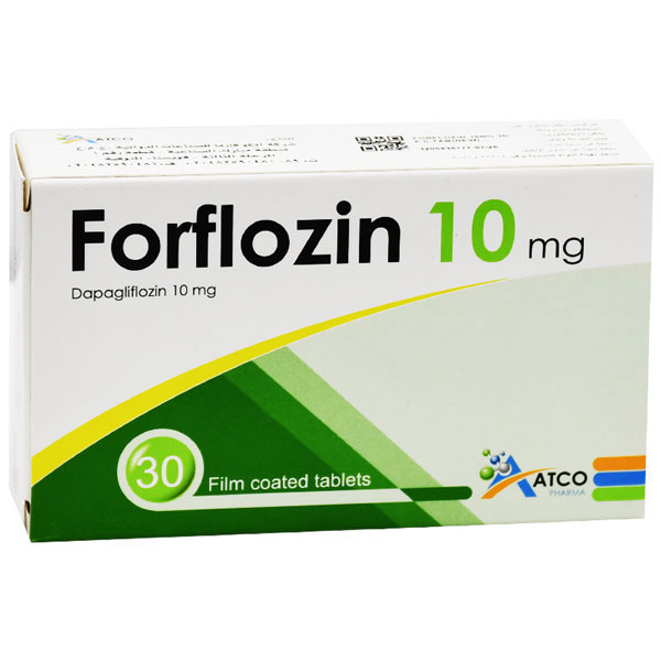 Forflozin 10mg 30 Film Coated Tablets image number 0