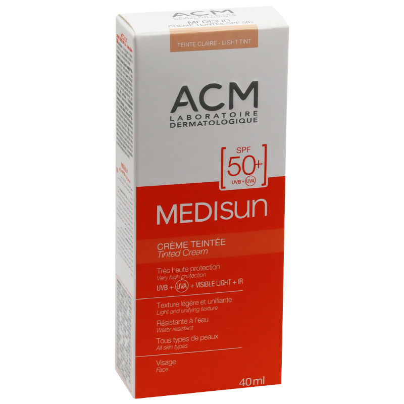 Acm Medisun (SPF50+) Light Tinted Cream 40ml image number 0