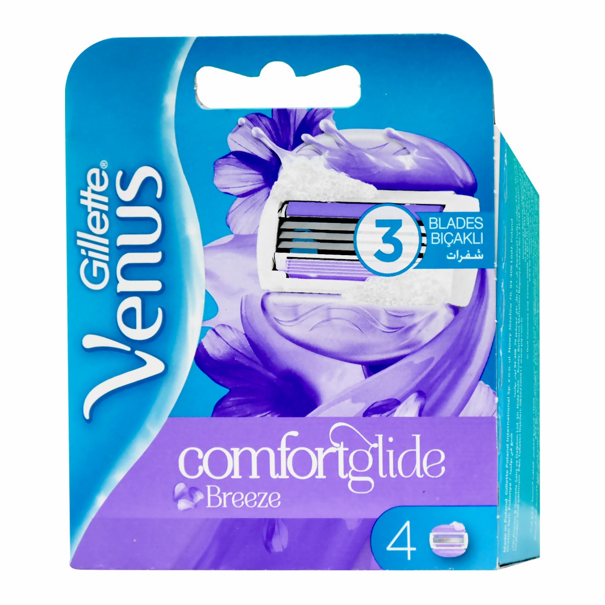 Gillette Venus Breeze for Women 4 Blades image number 0