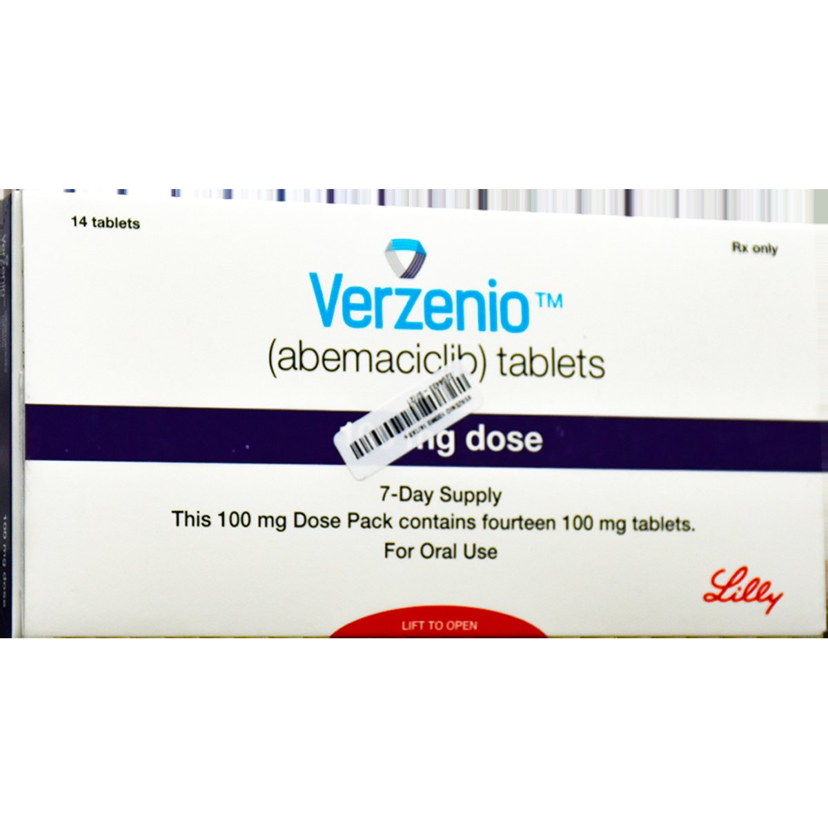 Verzenio 100mg 14 Tablets image number 0