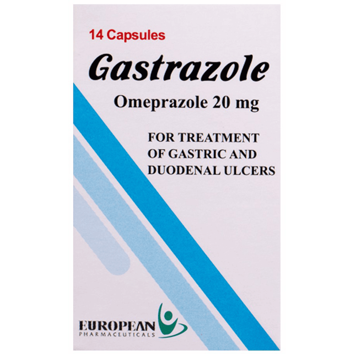 Gastrazole 20mg 14 Capsules image number 0