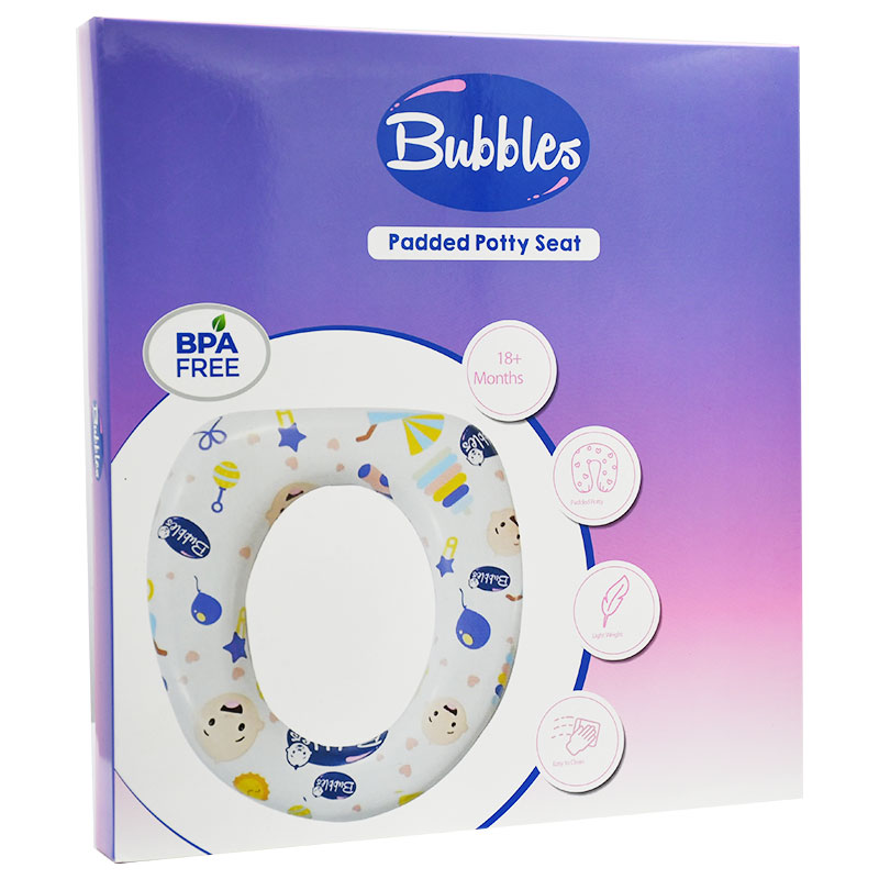 Bubbles Padded Potty Seat Without Handle image number 0