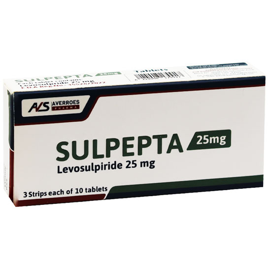 Sulpepta 25mg 30 Tablets image number 0