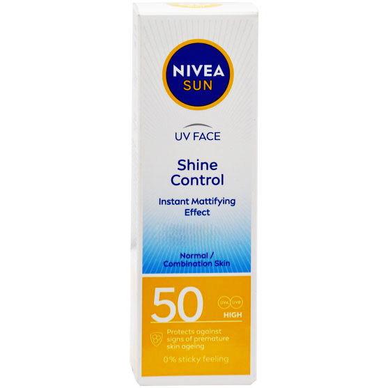 Nivea Sun Shine Control SPF 50 Cream 50ml image number 0