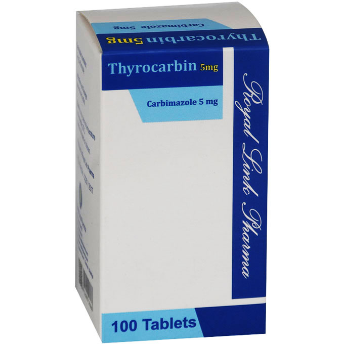 Thyrocarbin 5mg 100 Tablets image number 0