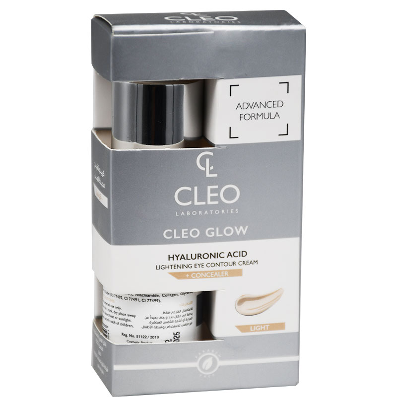 Cleo Glow Lightening Eye Contour Cream Light 15ml image number 0