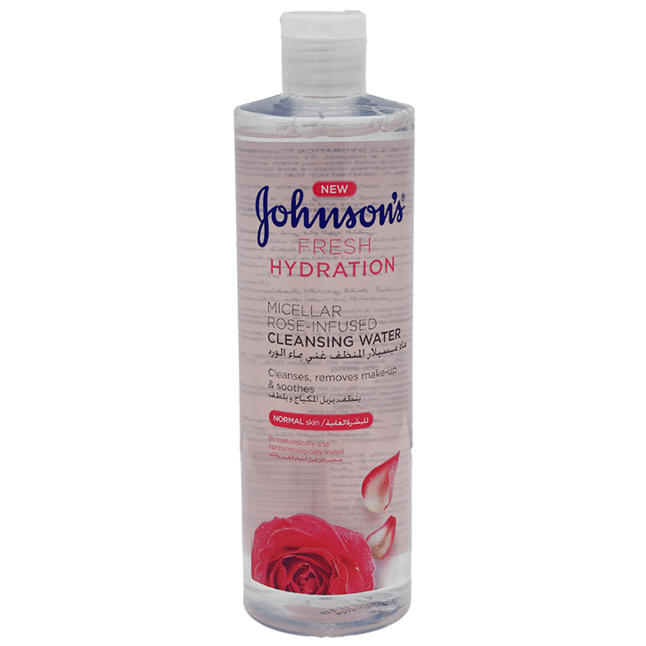 Johnson Fresh Hydration Micellar Rose Infused Cleansing Water 400ml image number 0